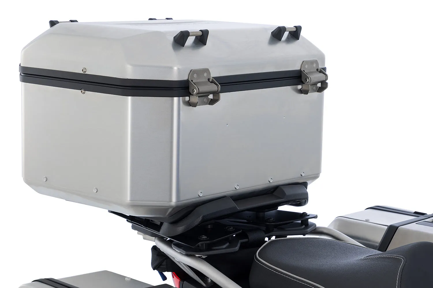 Wunderlich Topcase X-CASE X48 with standard lock - Piece - silver