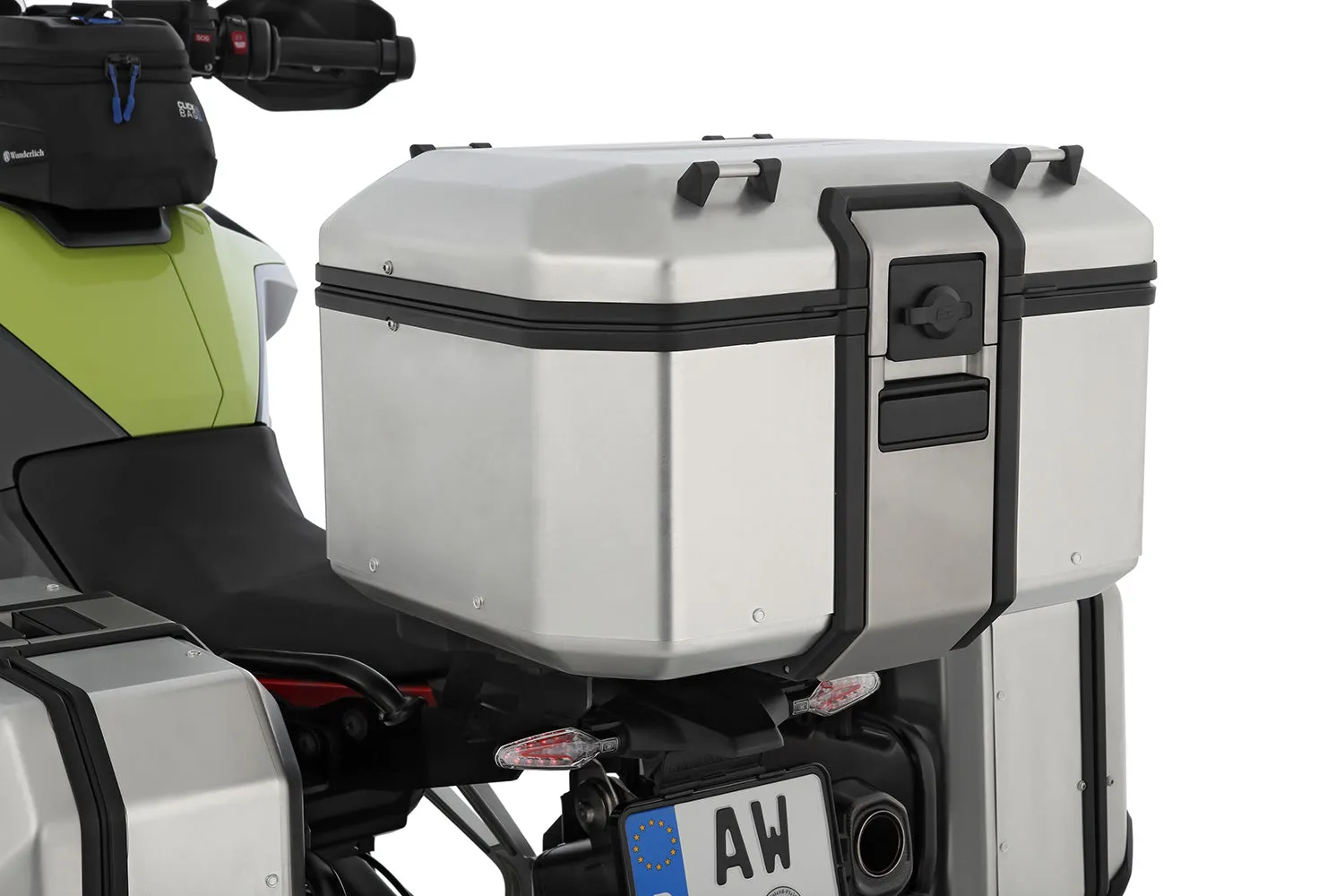 Wunderlich Topcase X-CASE X48 with standard lock - Piece - silver