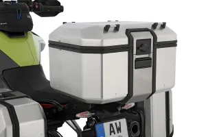 Wunderlich Topcase X-CASE X48 with standard lock - Piece - silver