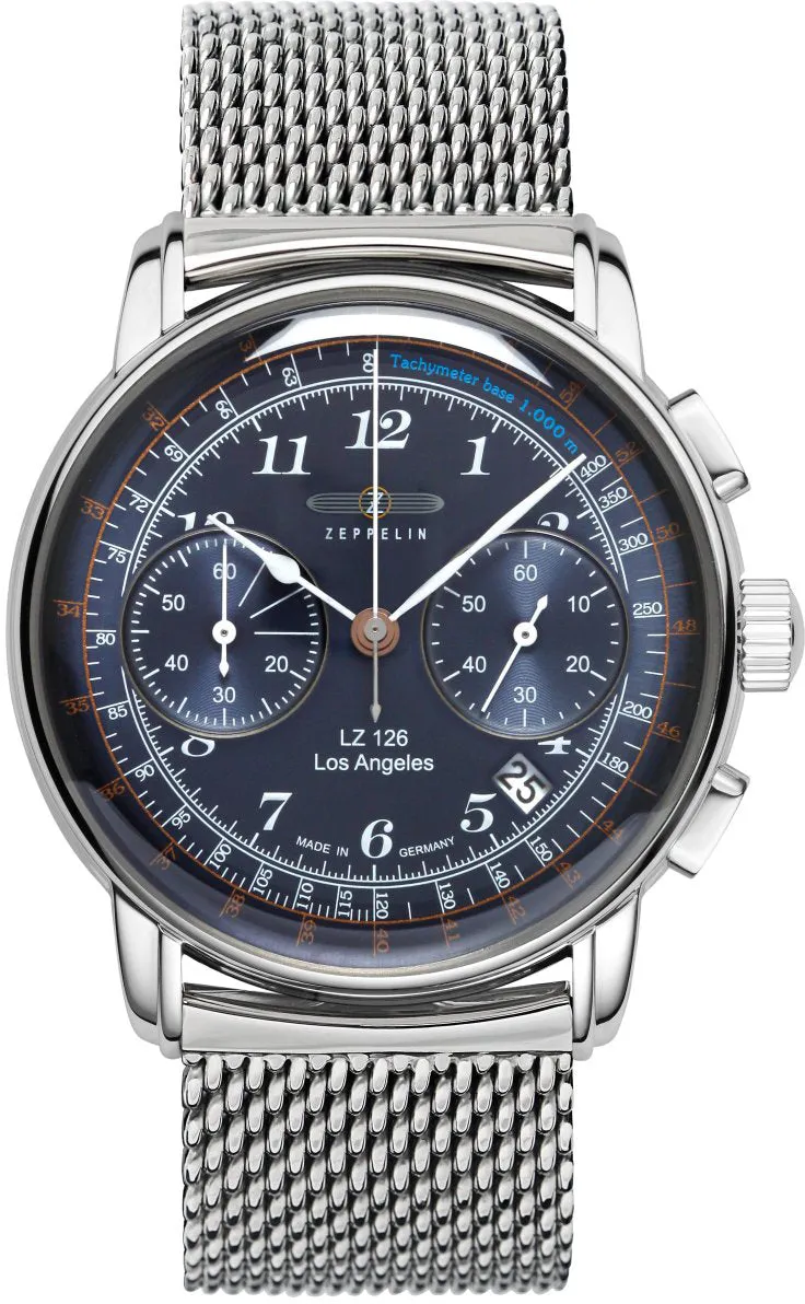 Zeppelin LZ 126 Los Angeles Quartz Chronograph Watch